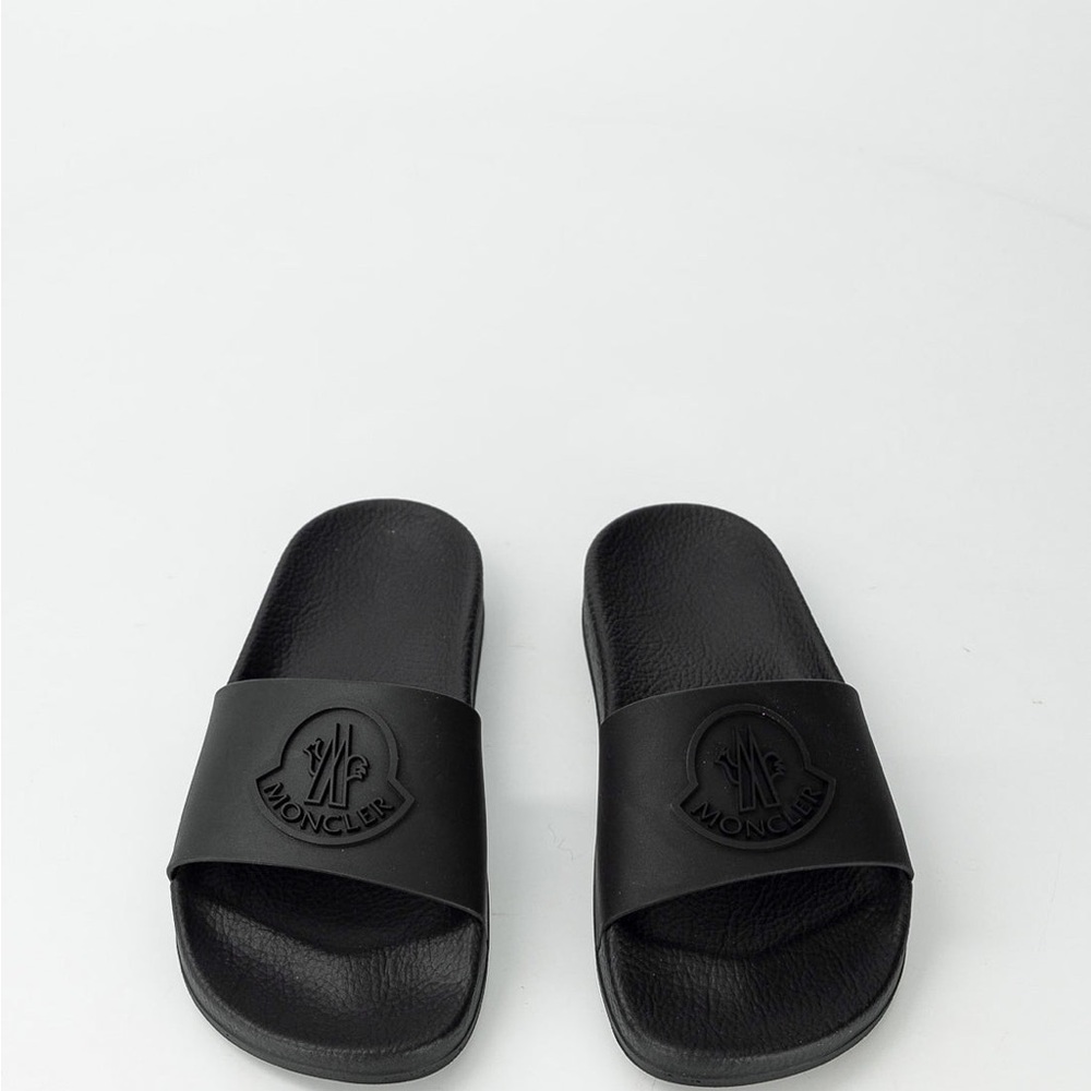 MONCLER ENFANT Slides Black